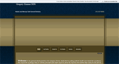 Desktop Screenshot of gregoryzimmerdds.com